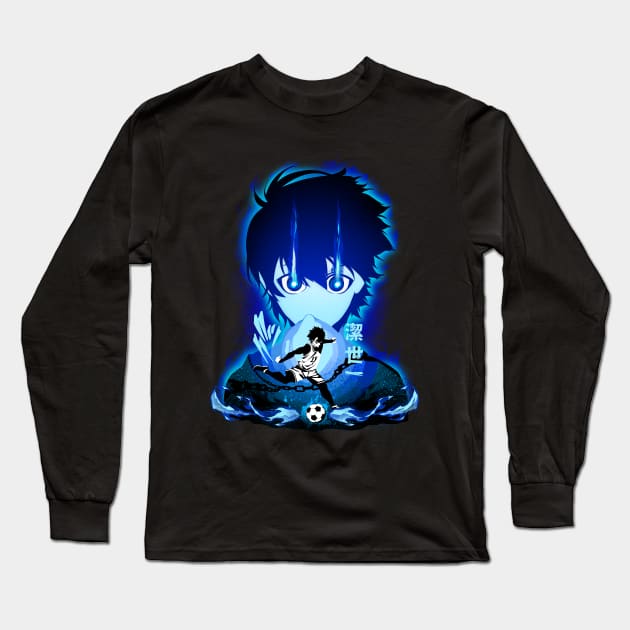 Ace of Blue Lock Long Sleeve T-Shirt by plonkbeast